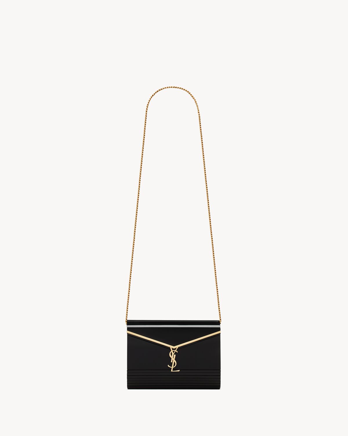 YSL Vicky Miniaudiere In Plexiglass - Image 1
